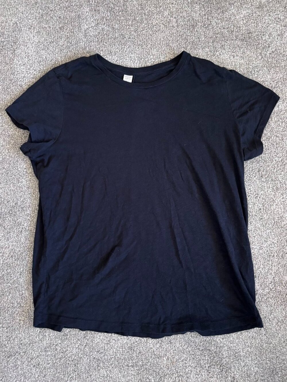 Spanx Black T-Shirt - Size XL